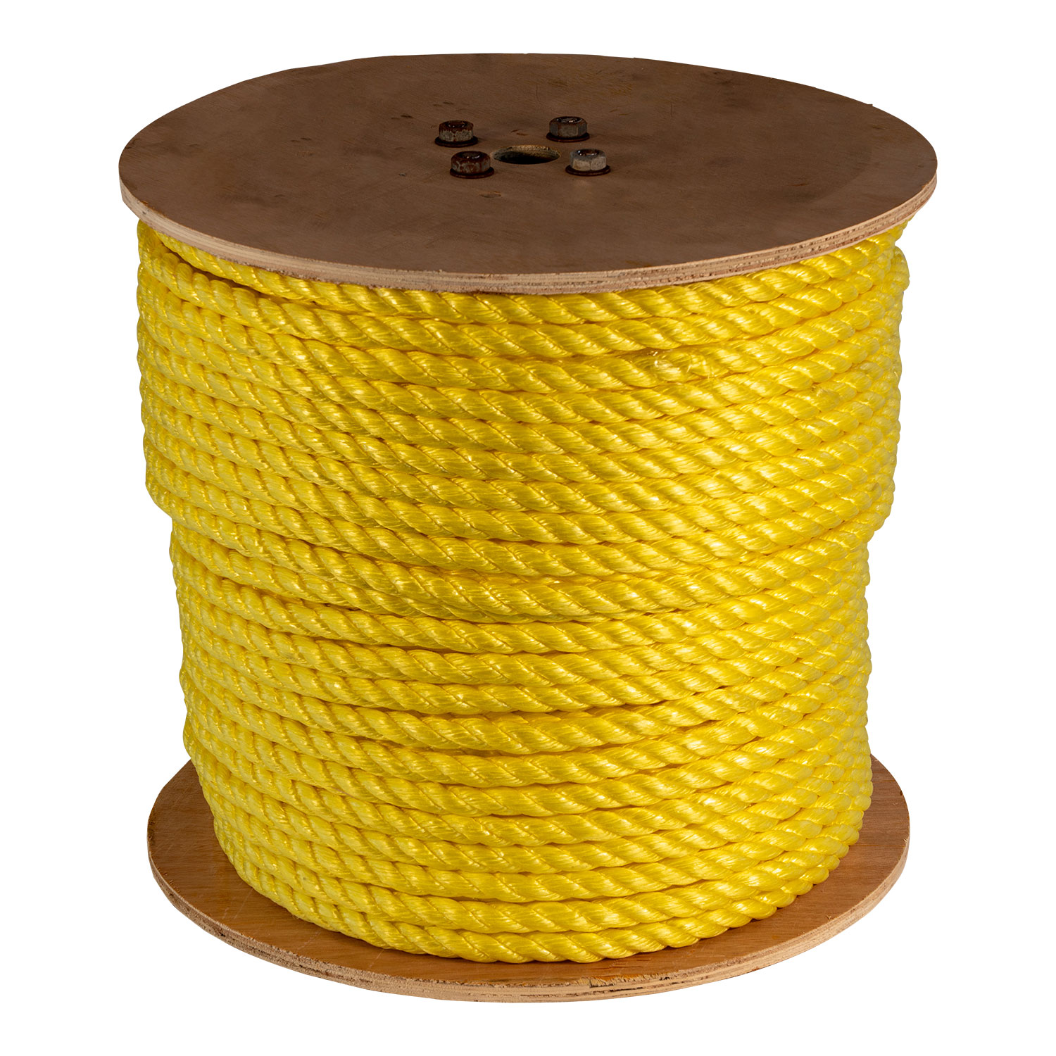 Industrial Wire Rope 3 Strand Twisted Polypropylene Rope 3//4 x 100