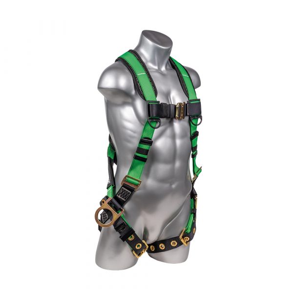 Back Shell Harness Hammerhead™ Series Harness 5pt., Padded Back, Tongue and Buckle Leg ...