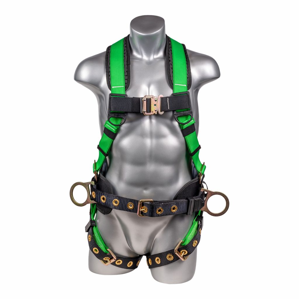 thumbnail image 2 of Palmer Safety Hammerhead 5-Point Safety Harness, Padded Back, QCB Chest, Tongue 2 of 5