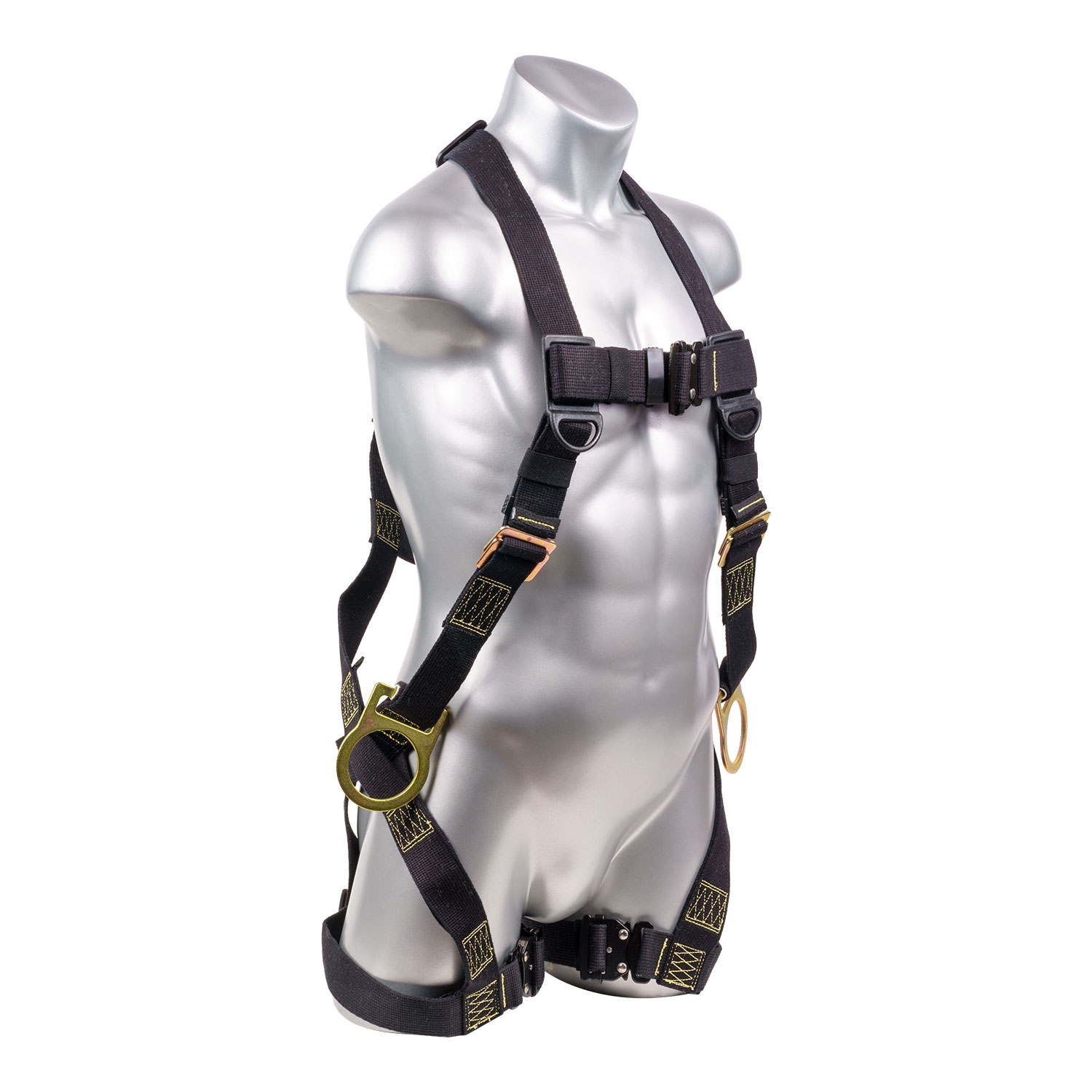 FR Harness 5pt., QCB Chest and Legs, Back D-Ring, and Side D-Rings